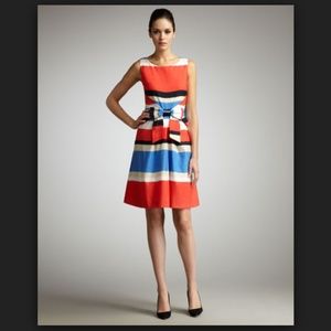 Kate Spade NWT Striped Bow JILLIAN Dress 10